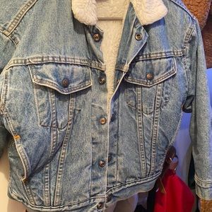 Levi’s Sherpa lined Denim Jacket